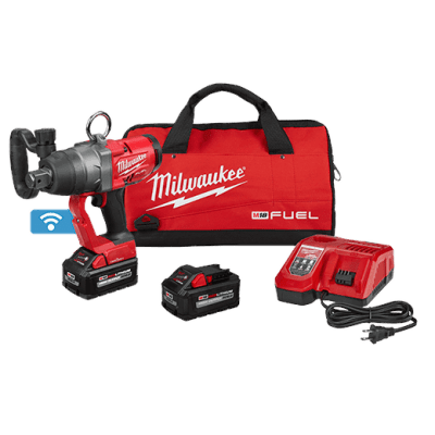 LLAVE IMPACTO DE ALTO TORQUE + 2 BAT MILWAUKEE 2867-2591