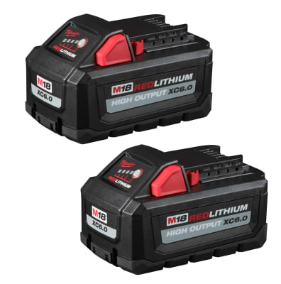 SET 2 BATERIAS XC 6.0 M18 MILWAUKEE 48-11-18621