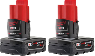 SET 2 BATERIAS XC3.0 M12 MILWAUKEE 48-11-24121