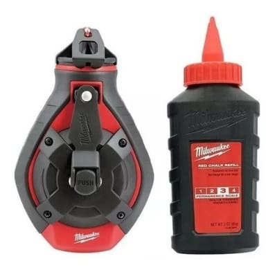 TIZADOR LINEA GRUESA TIZA ROJA 100 FT 48-22-3986