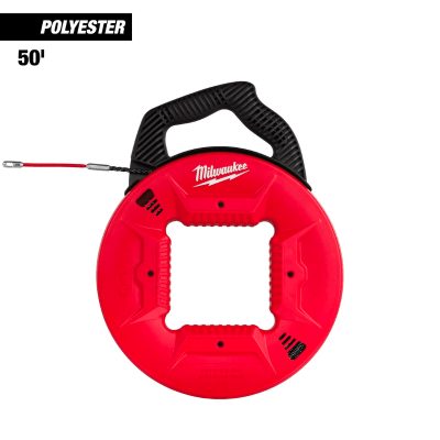 PASACABLE DE POLIESTER CON GUIA 50' MILWAUKEE 48-22-41921