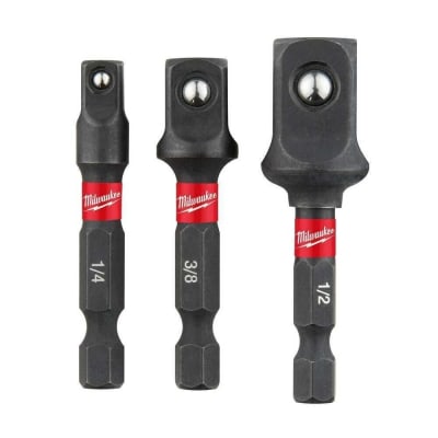 SET 3 ADAPTADORES DE IMPACTO MILWAUKEE 48-32-50331