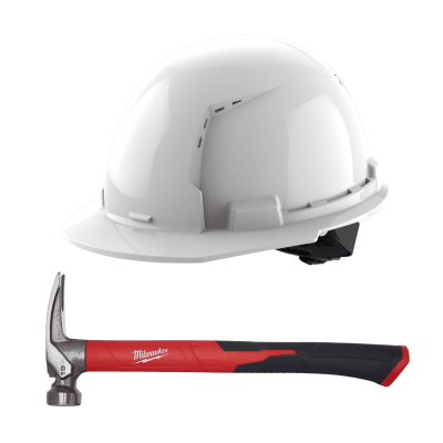 KIT TT MARTILLO CARPINTERO 48-22-9316 + CASCO 48-73-1200 MILWAUKEE