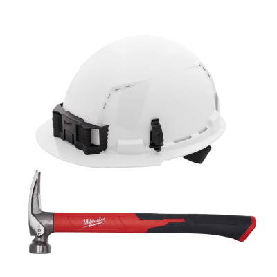KIT TT MARTILLO CARPINTERO 48-22-9316 + CASCO 48-73-1200 MILWAUKEE