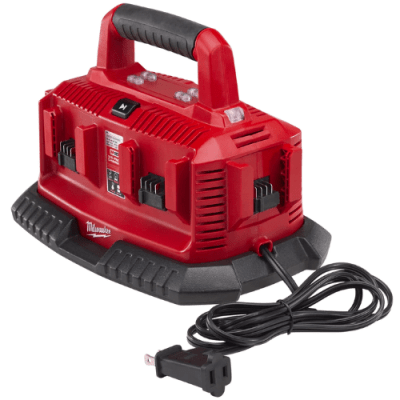 CARGADOR 6 BAHIAS SECUENCIAL M18 MILWAUKEE 48-59-1806