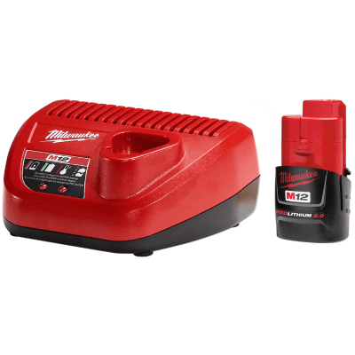 KIT DE INICIO M12 CON BATERÍA 2.0 MILWAUKEE 48-59-24201