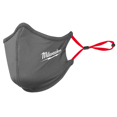 PACK 10 MASCARILLAS 2 CAPAS GRIS MILWAUKEE 48-73-42321