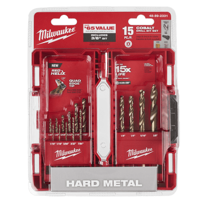 SET 15 BROCAS DE COBALTO MILWAUKEE 48-89-23313