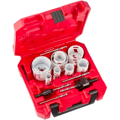 KIT DE SIERRA PERFORADORA BIMETALICA 17PCS MILWAUKEE 49-22-40291