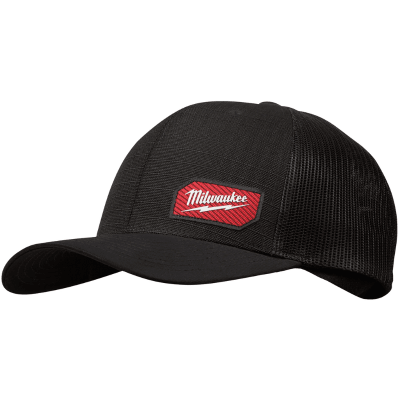 GORRA DE CAMIONERO NEGRO MILWAUKEE 505B1