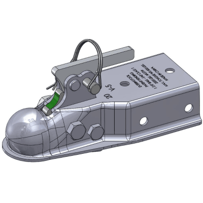 ENGANCHE CARRO CON BLOQUEO AUTOMATICO 1-7/8