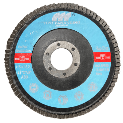 DISCO FLAP METAL ACERO Y FIERRO 4 1/2 X 7/8 A801