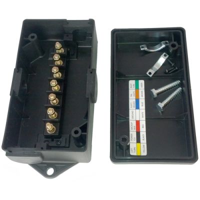 CAJA PLASTICA CONEXIÓN ELECTRICA 7 VIAS 4-501070