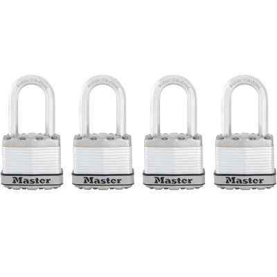 SET DE 4PC CANDADOS METALICOS MASTER1