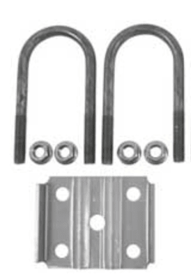 SET DE SOPORTE EJE REDONDO 2 3/8