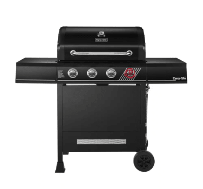 PARRILLA A GAS 4 QUEMADORES DYNA GLO DGH450CRP