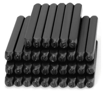 LETRAS Y NUMEROS DE GOLPE UYUSTOOLS NML036