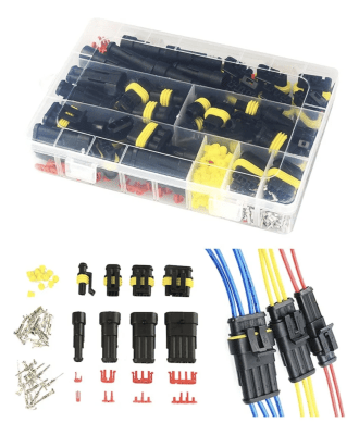 SET 352 CONECTORES ELECTRICOS IMPERMEABLES 12V DAYTON LJ021