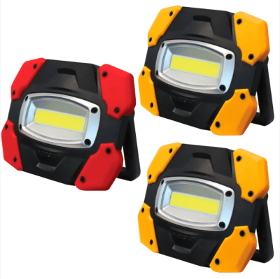 SET 3 LUCES TRABAJO LED 600 L FARPOINT