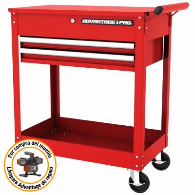 CARRO TALLER 28” 2 CAJONES ADVANTAGE PRO CAT2-084 TT