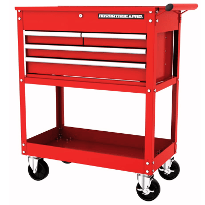 CARRO TALLER HERRAMIENTAS 33” + 4 CAJONES + CUBIERTA C/TAPA ADVANTAGE PRO CAT2-085