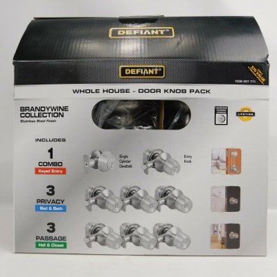 SET 7 CHAPAS PUERTA DEFIANT 32B86HOUSEPACK7