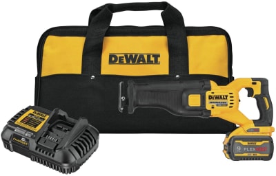 KIT SIERRA SABLE + BATERIA 9 AH 60V DEWALT DCS389X1