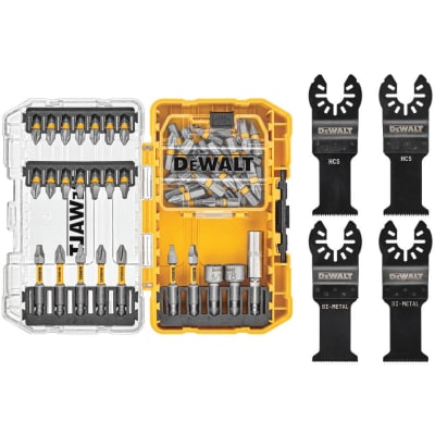 SET DE PUNTAS Y HOJAS DEWALT DWAO50SET1