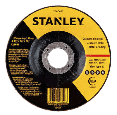 DISCO DE CORTE METAL 230X2.5MM STANLEY STA80691