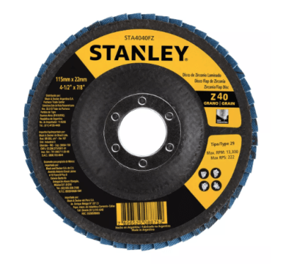 DISCO TRASLAPADO 115MM Z40 STANLEY STA4040FZ