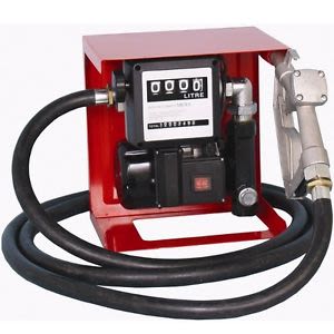 BOMBA DIESEL CON CUENTA LITROS 12 V EXTRAFORZA PT12088