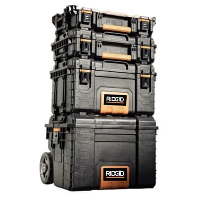 PACK 4 CAJAS APILABLES RIDGID14