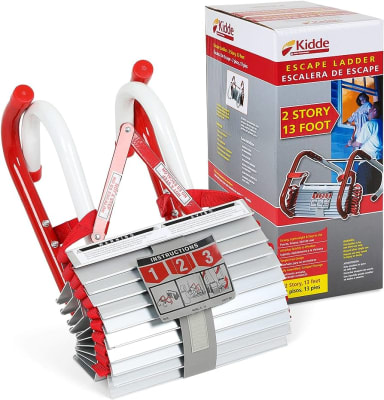 ESCALERA INCENDIOS KIDDE FIRE ESCAPE PELDAÑOS ANTIDESLIZANTES KL-2S1
