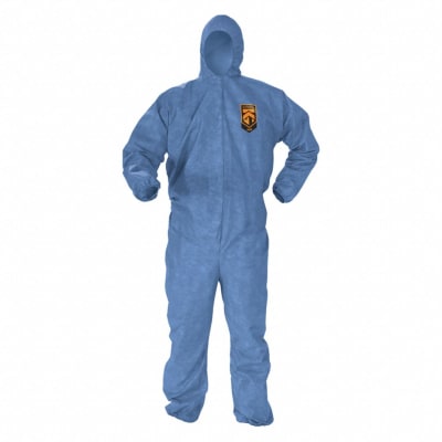 BUZO PROTECTOR AZUL COVERALL 4X1