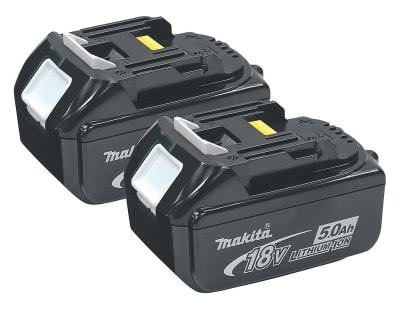 SET 2 BATERIAS MAKITA 18V 5.0 AH BL1850B-21