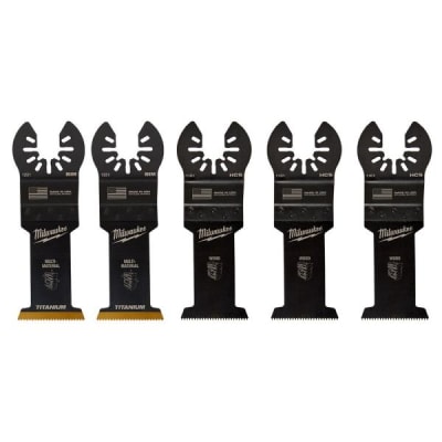 SET 5 HOJAS MULTIHERRAMIENTA MILWAUKEE 49-25-11353