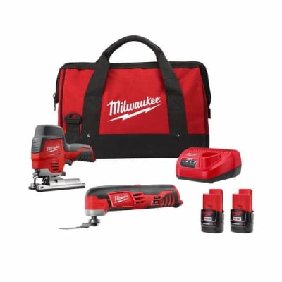 KIT MULTIHERRAMIENTA + CALADORA MILWAUKEE 2445-22MT1