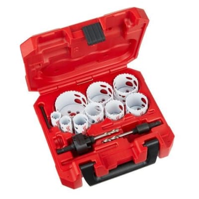 SET 13 SIERRAS SACABOCADOS MILWAUKEE 49-22-40251