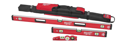 SET 3 NIVELADORES + BOLSO MILWAUKEE MLBXC48
