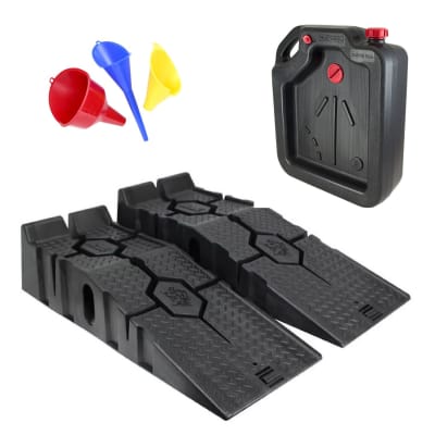 KIT TT CAMBIO ACEITE RAMPAS + BIDON + EMBUDO HOPKINS8