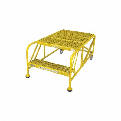 PLATAFORMA 2 PELDAÑOS 50 CM AMARILLA1