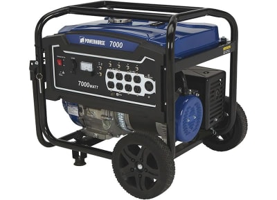 GENERADOR POWER HORSE 7000W + ENCHUFE1