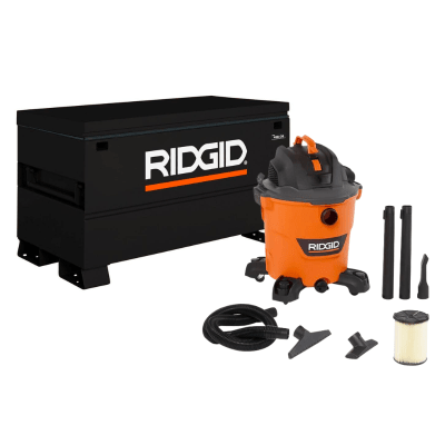 PACK CAJA HERRAMIENTAS RB48 + ASPIRADORA 12 GAL HD1200 RIDGID1