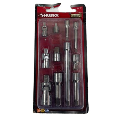 SET 11 EXTENSORES Y ADAPTADORES HUSKY 7691011