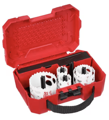 SET 10 SACABOCADOS MILWAUKEE 49-22-40391