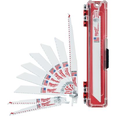 REPUESTOS SIERRA FRONTAL MILWAUKEE 10 PCS +8 CUCHILLAS 49-22-11101
