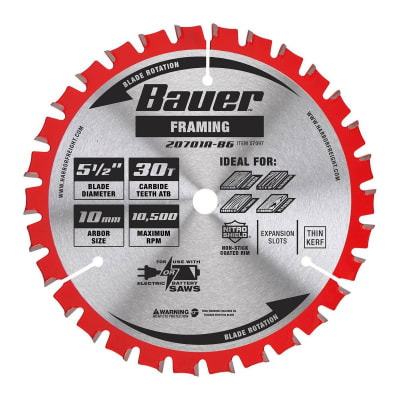 DISCO SIERRA CIRCULAR MADERA 5 1/2