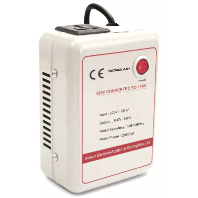 CONVERTIDOR DE VOLTAJE /220V A 110V/ 2000W TECNOLAB TL3291