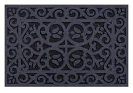 ALFOMBRA LIMPIA PIES ANTIDESLIZANTE 61 X 91 CM GRIS2
