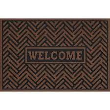 ALFOMBRA LIMPIA PIES WELCOME 61 X 91 CM.